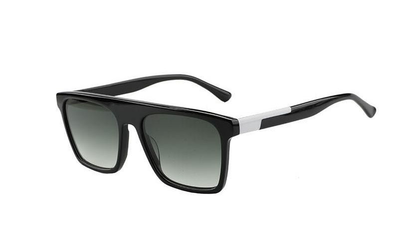 Unique Design Wholesale Square Shape Acetate Spring Hinged Tac Lens Thick Ideal Sunglasses