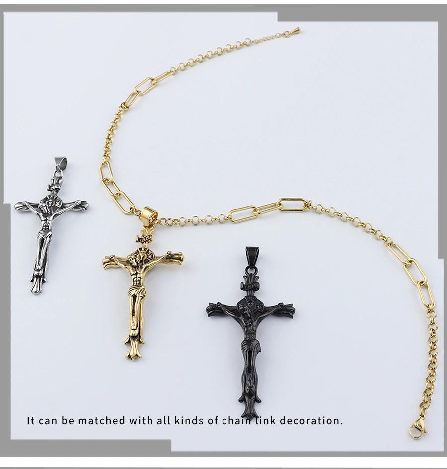 Christian Jewish Religious Believer Jesus Cross Pendant Necklace