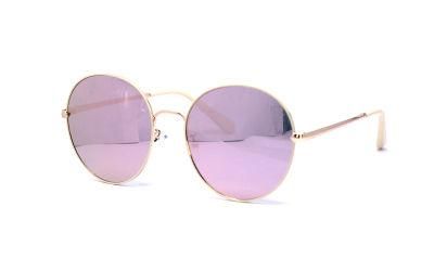 Raymio New Gradient Vintage Ins Fashion Round Frame Unisex Trendy Shade Fashion Sunglasses