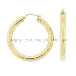 Fashion Gold Plated Stainless Steel Earring Jewelry (SJE1021)