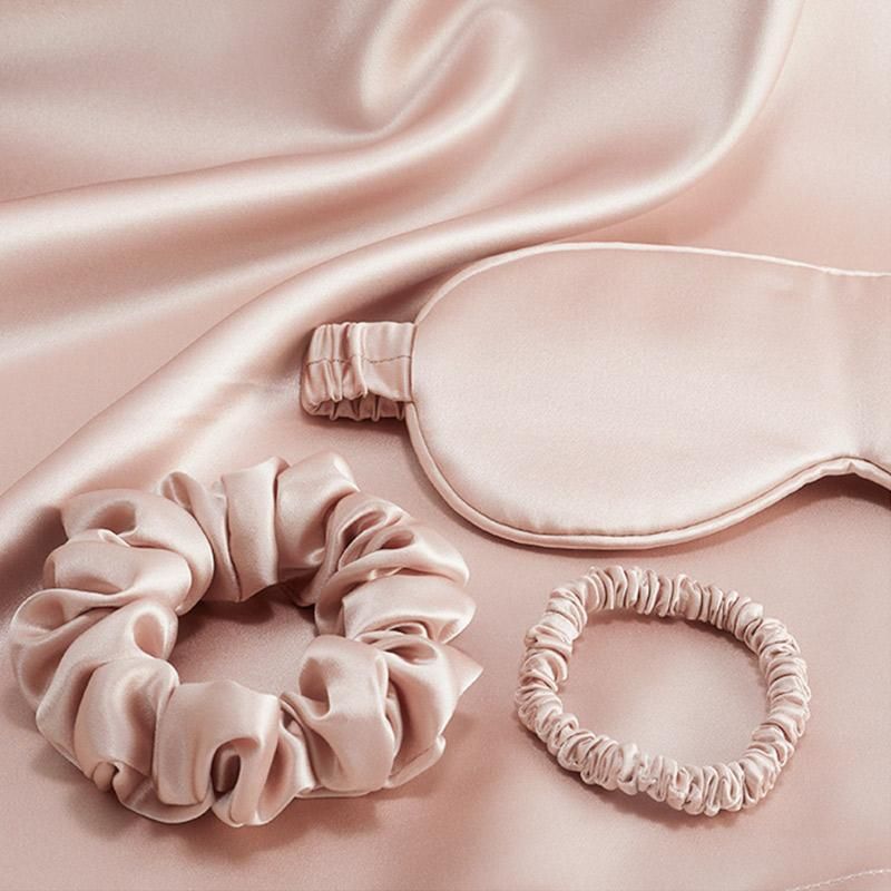 China Wholesaler Luxury Scrunchie Satin for Women