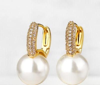 Rose Gold Fashion CZ Earring for Women