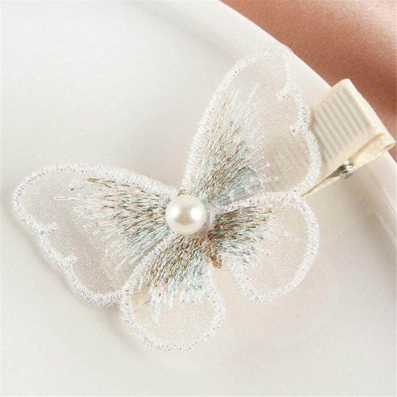 Dgirls Beauty Tools Butterfly Peanut Shape Fashion Hair Clip