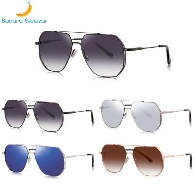 Newest Hot Sell Wholesale Men Metal Sunglasses Ready Goods