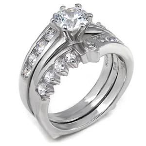 Fashion 925 Sterling Silver Engagement Ring Set