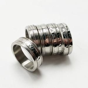 2018 New Cool Men fashion Jewelry Stainless Steel Ring