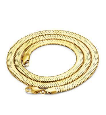 316L Stainless Steel Plated Plated Herringbone Chain Necklace Fashion Jewelry Accessories for Necklace Bracelet Gift Handcraft Design