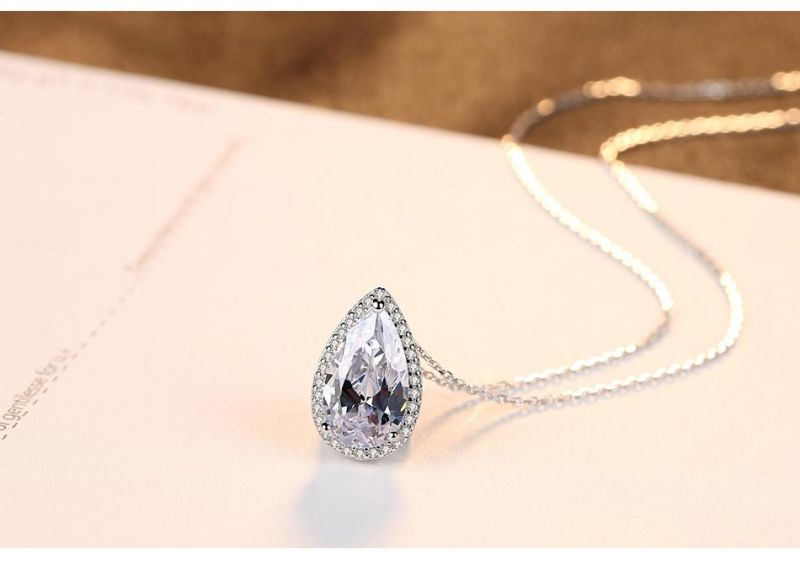 Australian Jewelry Necklace Inlaid Zircon with Copper Crystal