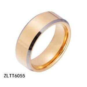 Gold Ring Gold Mens Tungsten Carbide Rings