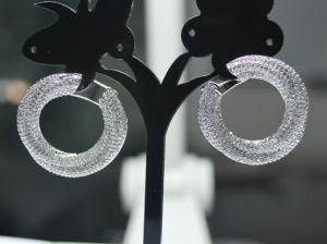 Fashion Style Sterling Silver Earrings (ZAIS-E)