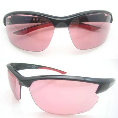 New Fashion Half Frame Design Sports Sunglass with Ce/FDA