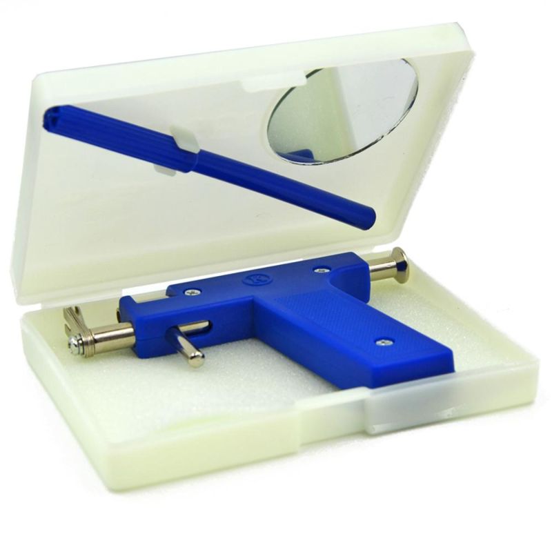 Professional Piercing Gun Kit Ear Nose Body Navel Piercing Tools