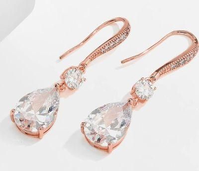 Wedding CZ Jewelry, CZ Earring, Fashion Earring, Fashion Jewelry, Gift Earring
