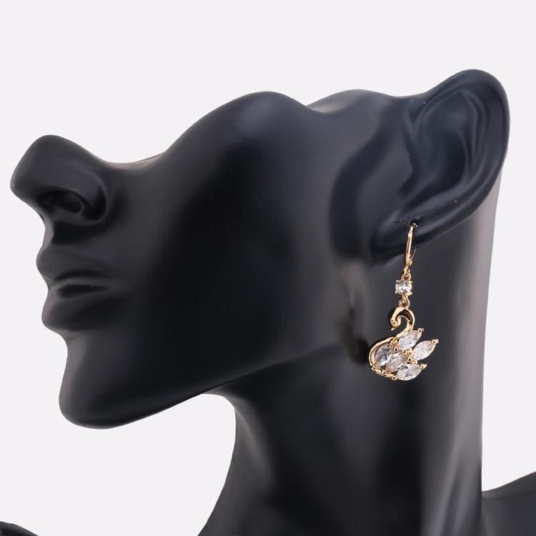 New 2020 Indian 18K Gold Hanging Drop Earring Design for Women