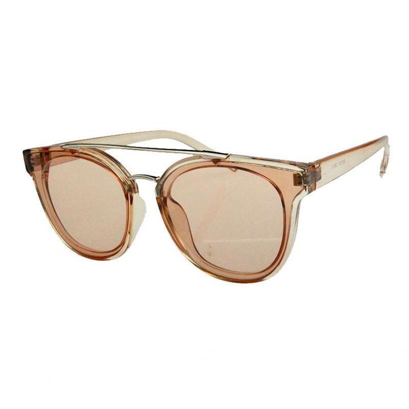 2018 Hot Selling Fashion Cat Eye Sunglasses with Metal Tip
