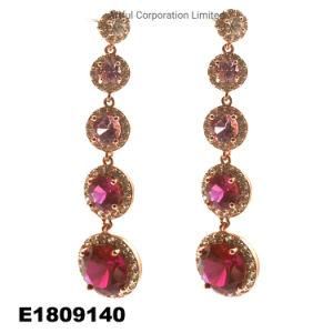 2020 New Design Pink Silver Earring