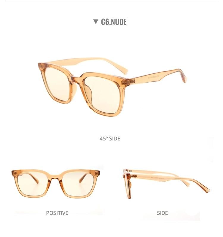 2022 Lady′s Fashion Nylon Lens Fashion Sunglasses Unisex Night Vision Glasses for Driving