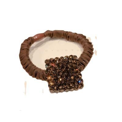 Fashion Hair Accessories Rhinestones Simple Bow Hair Rope
