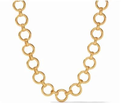 Hip Hop Women Men Heavy Chain Necklace Statement Link Chain Necklace in 18K Gold Plated