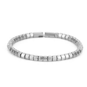 Wholesale Custom Unisex Jewelry Metal Stainless Steel Chain Bead Mens Bracelets for Men