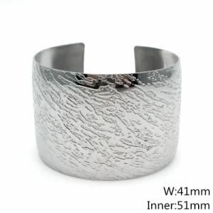 Fashion Jewelry Stainless Steel Cuff Bracelet 51X41mm