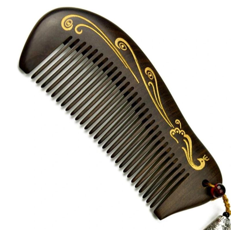 Hot Selling Cute and Funny Wooden Comb