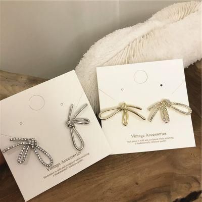 Fashion Simple Butterfly Asymmetric Earrings Jewelry