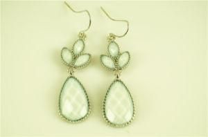 Fashion Alloy with Acrylic Stone Earring