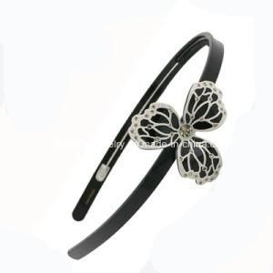 Thin Acetate Plank with Rhinestone Hair Band for Women