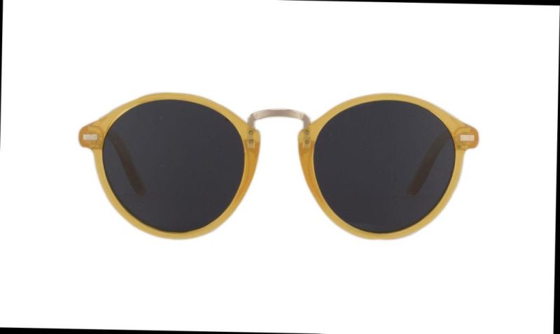 Classic Round Lens Brand Design Sunglasses