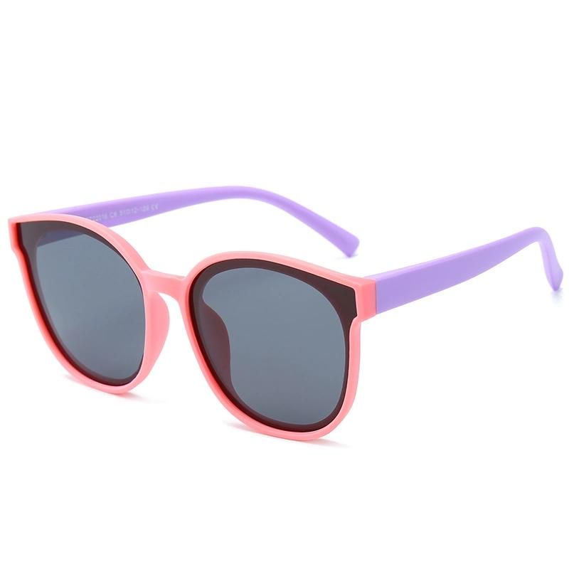Super Light Kids Glass Frame Wholesale Oversize for Boys Girls Children′s Sunglasses