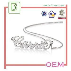 Metal Letter Shape Necklace