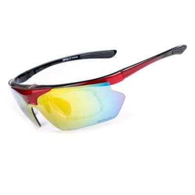 2022 New Trendy Oversize PC Sport Sunglasses High Quality Polarized Cycling Bike Glasses Wholesale Vintage Eyewear