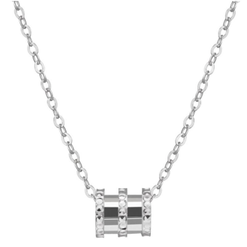 S925 Sterling Silver Plated Copper Small Waist Necklace Mini Design Simple Clavicle Chain