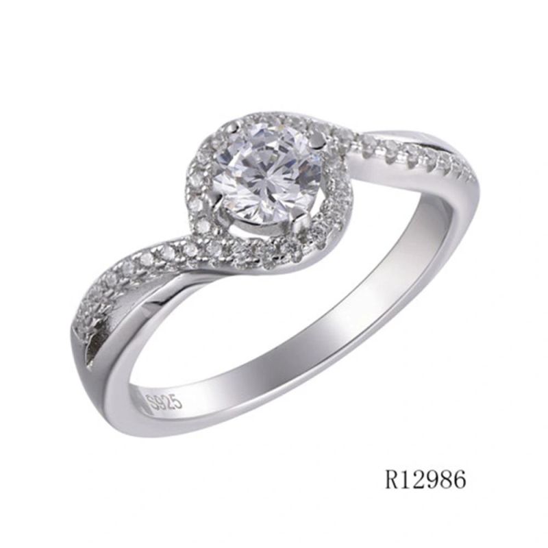 Wholesale 925 Sterling Silver Engament Ring