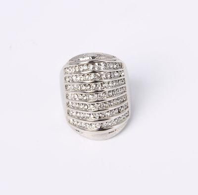 Wholesale Factory Fashion Jewelry Ring with Rhinestones