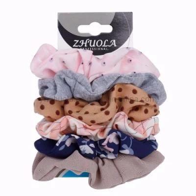 Hot Sale Cotton Hair Scrunchies Wholesale