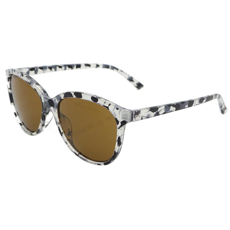 2020 High Fashion Tortoise Metal Hinge Fashion Sunglasses