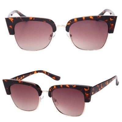 Half Frame Stylish Fashion Sunglasses