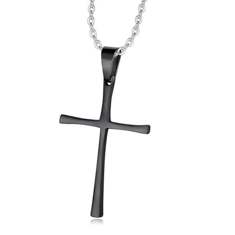 Fashion Stainless Steel Cross Crucifix Necklace