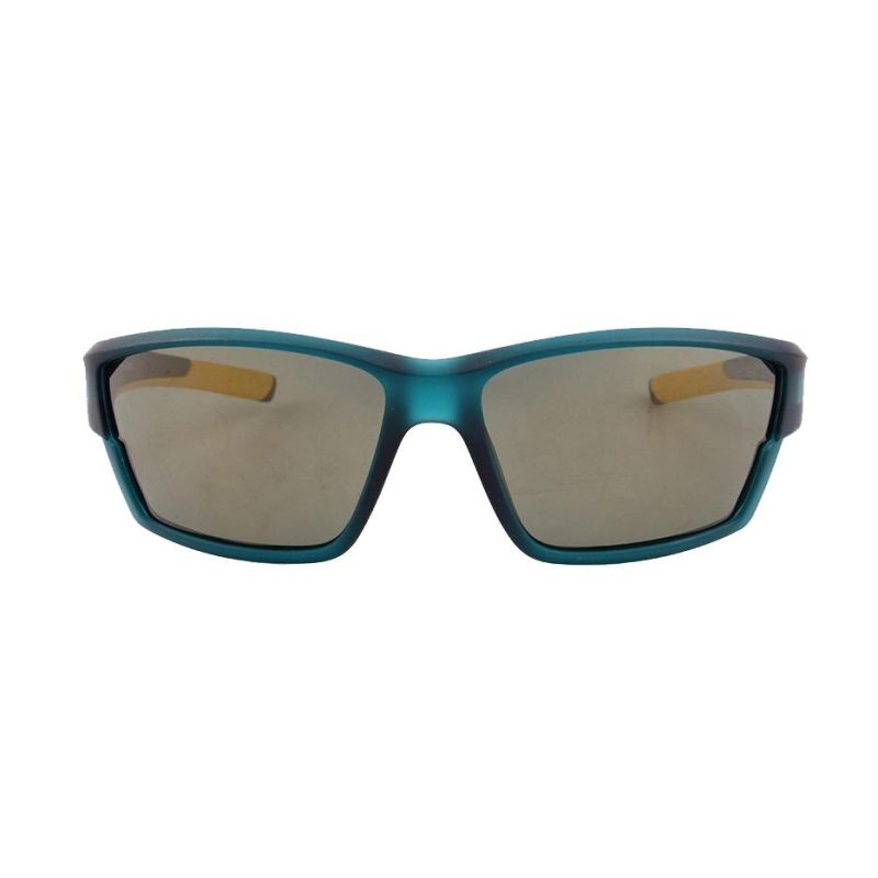 2017 Matt Crystal Green Sports Sunglasses for Men