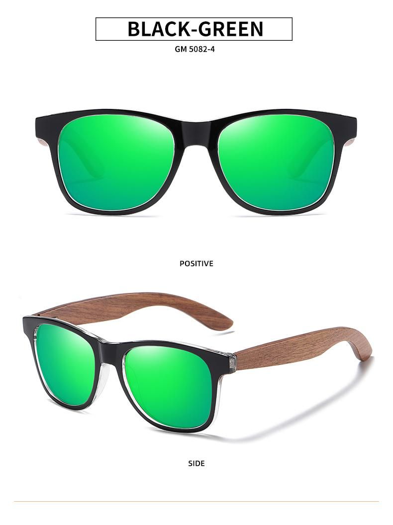 Fashion Glasses Sunglasses Unisex Custom Polarized Wood High Quality Sun Glasses Sunglasses