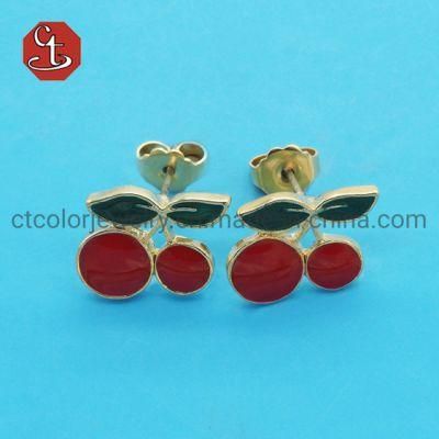 Fashion Jewelry 925 Silver or Brass Earrings Lovey Silver Jewelry Exquisite Silver Earring for Girls
