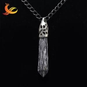 Fashion Jewelry in Men Stainless Steel Necklace Stone Pendant