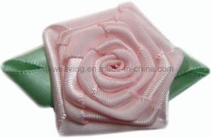 Satin Ribbon Material Rose Bow Rose Flower for Decoration