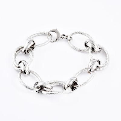 Handmade Fashion Jewelry Mens Stainless Steel Custom Gold Platde Necklace Bracelets OEM