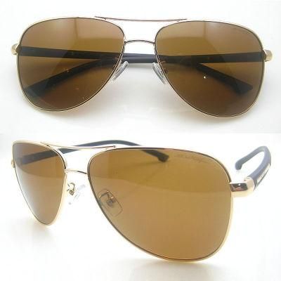 Man Fashion Hot Sell Polarized Metal Sunglasses