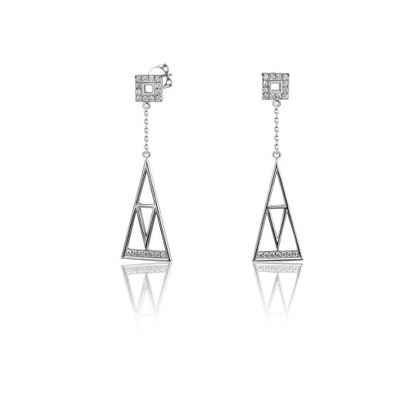 Hot Sale 925 Silver or Brass Fashion Korean Earring for Girls