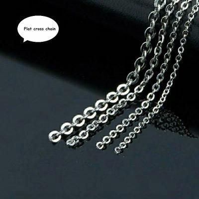 Stainless Steel Chain Flat Cross Chain