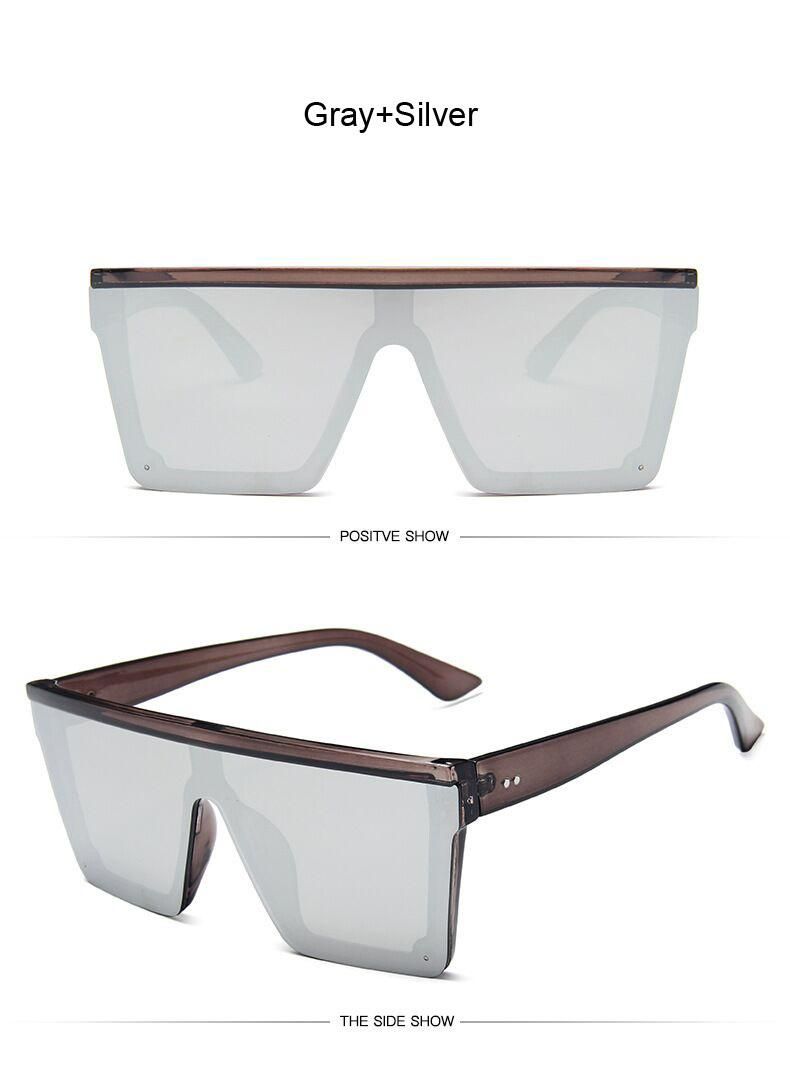 New Fashion Luxury Brand Square Sunglasses